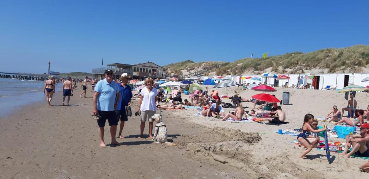 T Huuske Tuinappartement Met Fantastisch Uitzicht, Nabij Zee Zonnemaire Екстериор снимка
